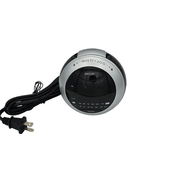 VINTAGE Projection Digital Display Alarm Clock Radio Coby CRA79 Box has wear - Picture 1 of 7